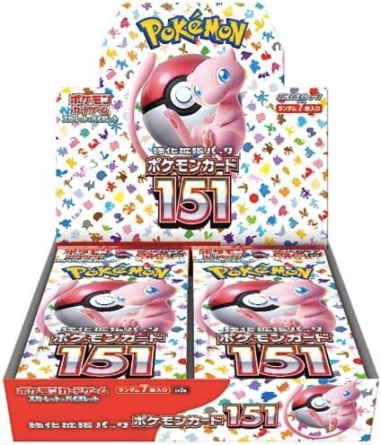 【シュリンクなしBOX】 ポケモンカード151 BOX - -